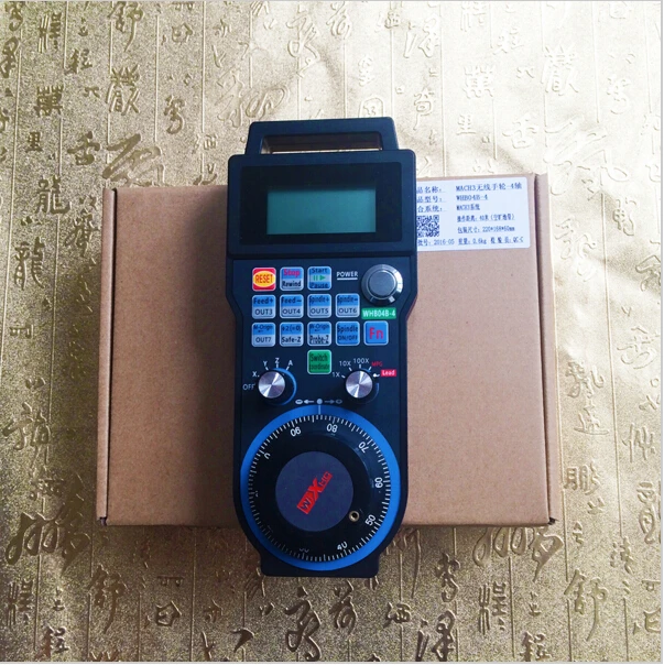 Фрезерный станок с ЧПУ/4 оси mach3 ручной подвеска USB маховик беспроводного пульта