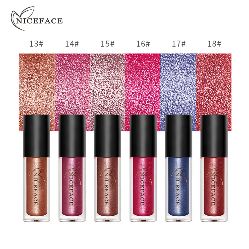 Niceface Pro 18 видов цветов соблазнительная косметика увлажняющая красная бархатная