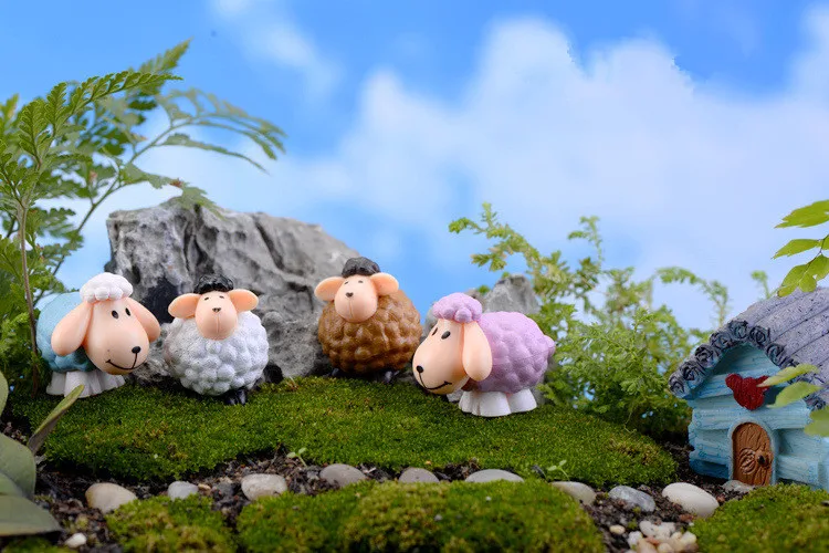 2 шт./лот мини юбка для девочек жакет с длинными ушками овец 5*3 см милые миниатюры