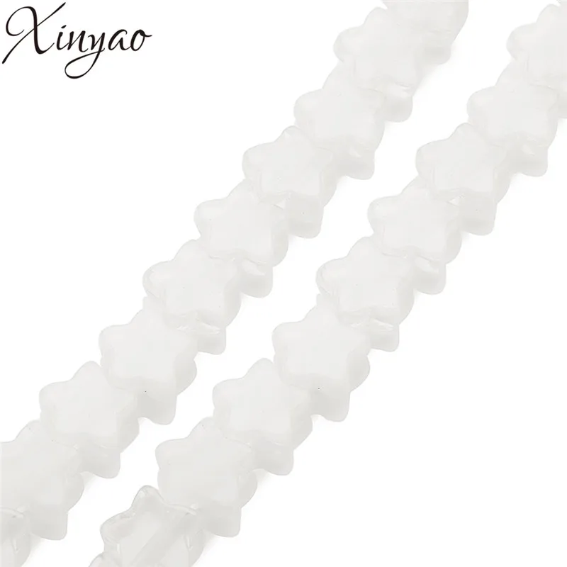XINYAO 1 стенд/лот бусины из натурального камня хрустальные опаловые пять острых