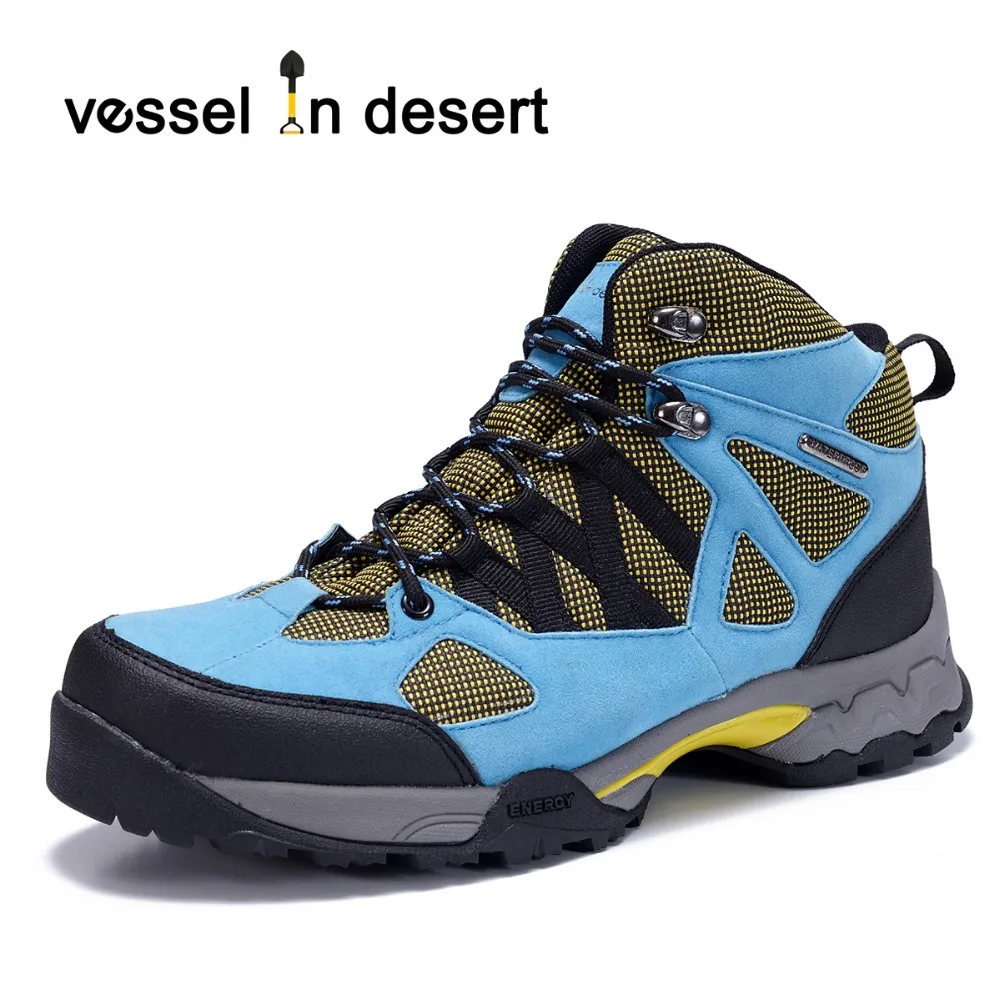 Водонепроницаемые мужские походные ботинки в пустыне дышащие легкие кроссовки