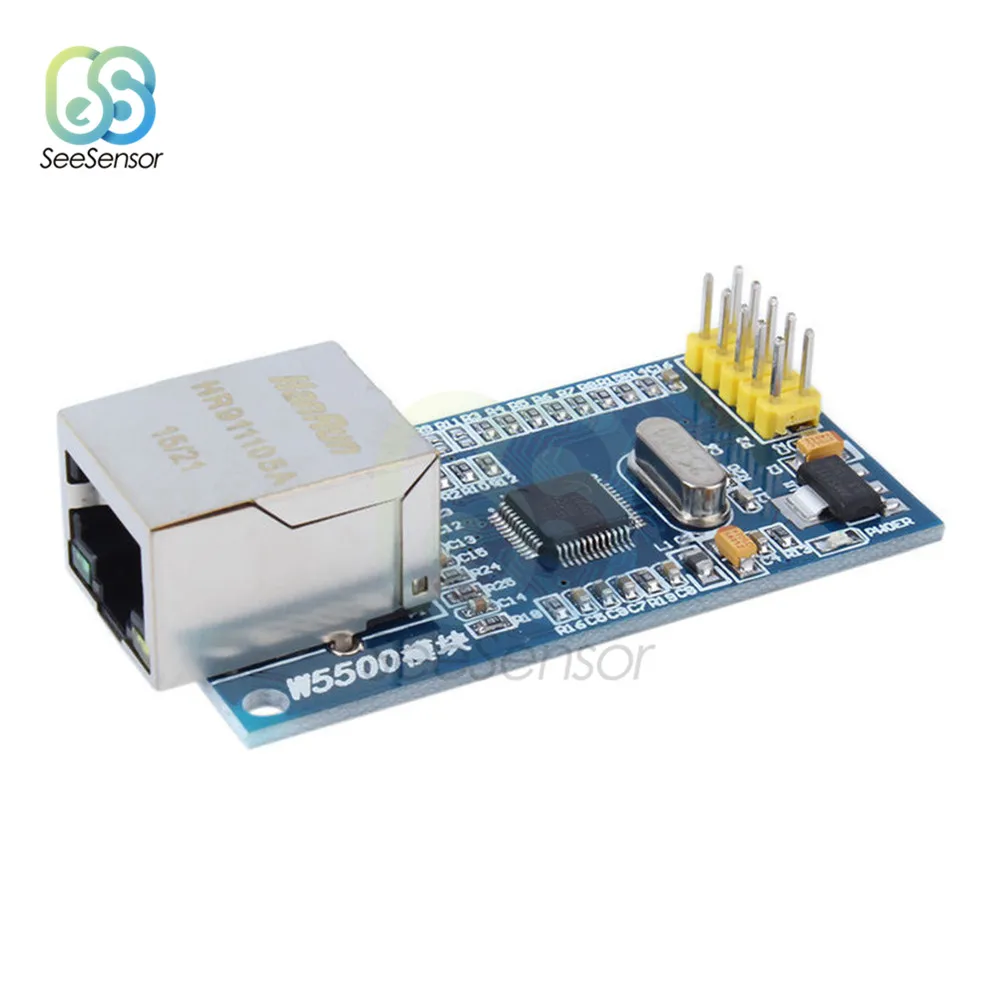 Сетевой модуль Ethernet W5500 аппаратное обеспечение TCP / IP 51/STM32 программа