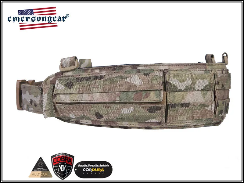 Emersongear Кобра Боевой пояс тактический пояс многофункциональная комбинация molle тяжелая промышленность стрельба армейский ремень вентилятора