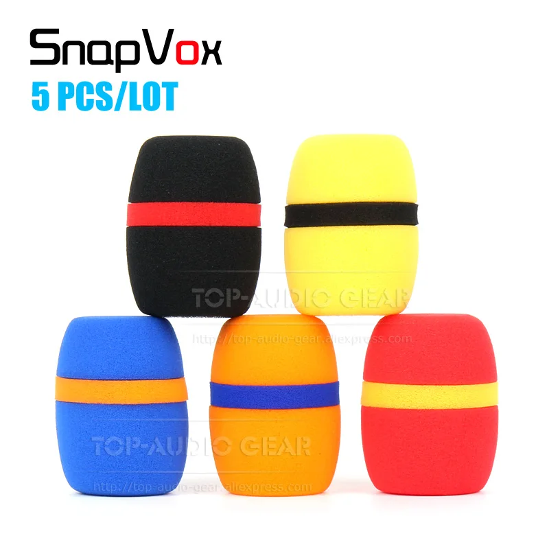 Ручная Проводная насадка губка для микрофона 5 шт. ветрового стекла SHURE SM 58 Beta 57A 58A