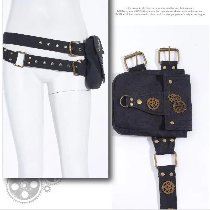 Паровая Панк Сумка Кобура в стиле рок парусиновая сумка стимпанк ретро