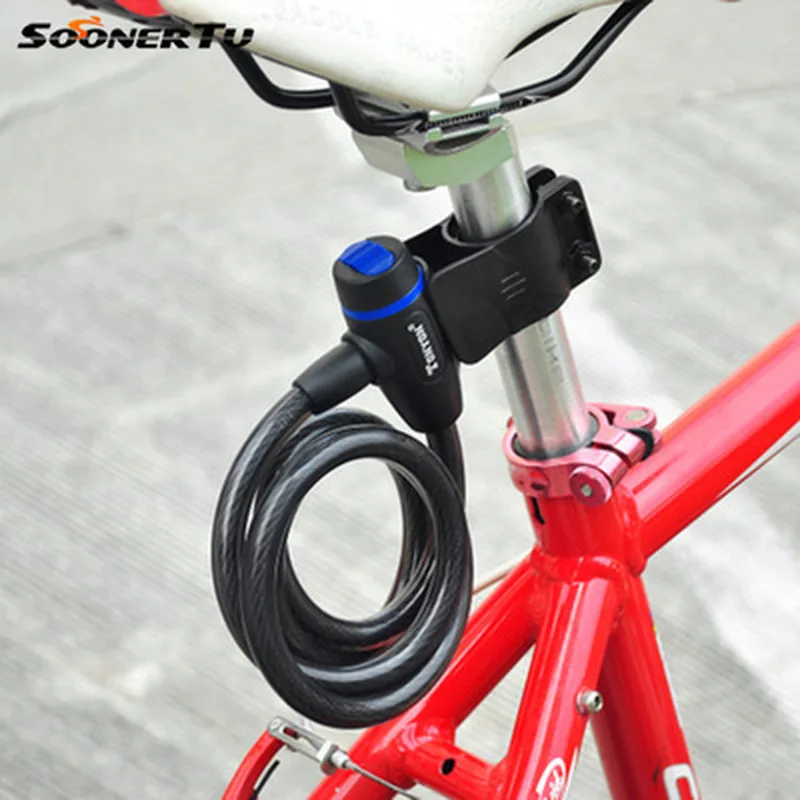 1 комплект универсальный Противоугонный велосипедный замок для велосипеда с