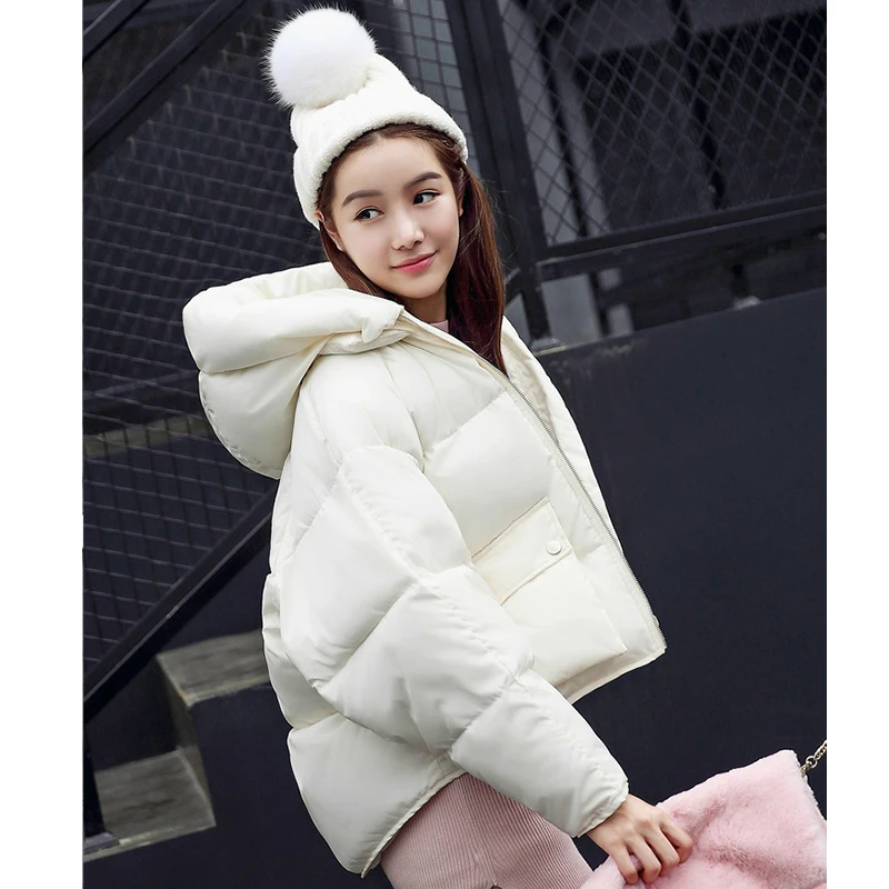 Short section Women Clothing 2017New Winter Cotton Coats Long-sleeved Large-size Outerwear Elegant Top Comfortable Jacket LH061 | Женская