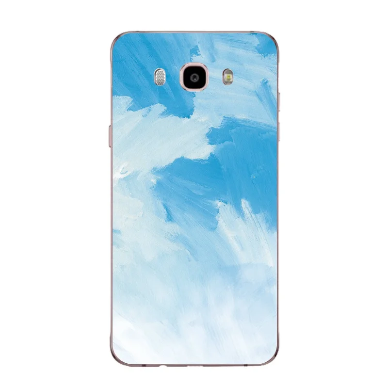 Sky Soft Clear TPU Phone Case For Samsung J3 J5 J7 S6 S7 S8 note8 A3 A5 C7 J2prime Cat Dog Printed Shell Cover Free Shipping | Мобильные