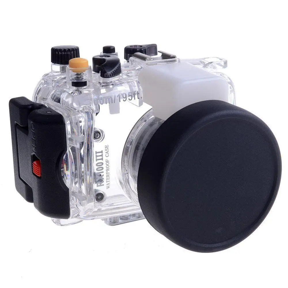 Водонепроницаемый подводный чехол Meikon 40m для Sony DSC RX100 Mark III III|40m waterproof|underwater