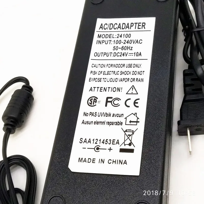240W DC 24V 10A Мощность адаптер TDA7498 TPA3116 аудио цифровой усилитель Питание AC100V 240V DC24v
