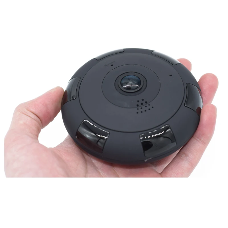 HD 1080P рыбий глаз панорамная 360 градусов 2MP VR WIFI ip камера с 64 Гб TF слотом для карт