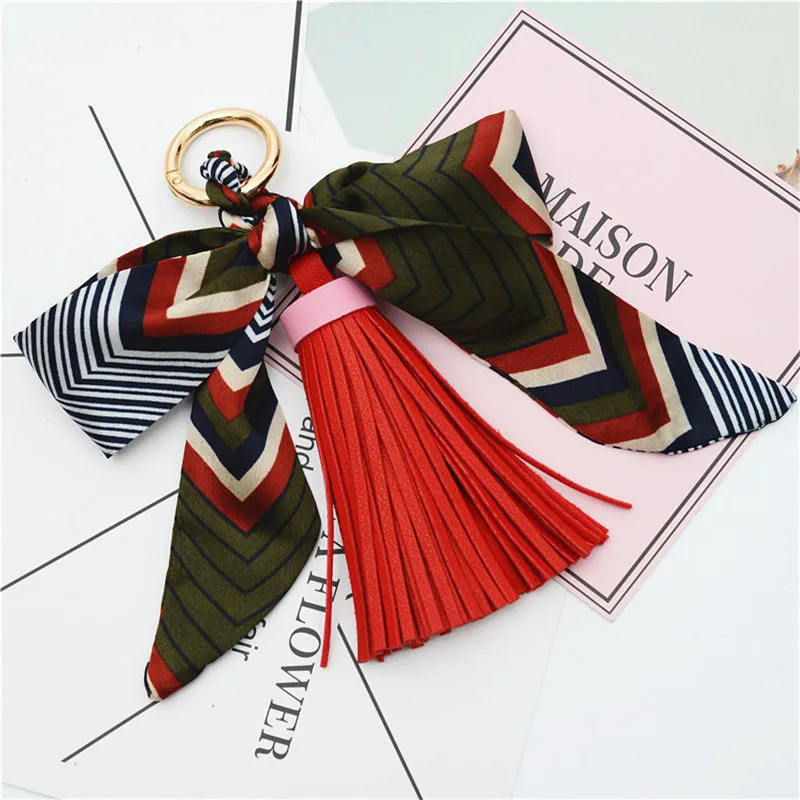 Attra-Yo модные горячие продажи шарфы брелок бант изысканное украшение