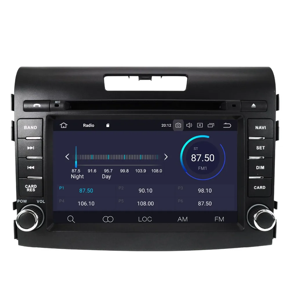 Автомагнитола для Honda CRV 2012 2013 2014 2015 2016 Android 9 0 Gps-навигация мультимедийный плеер