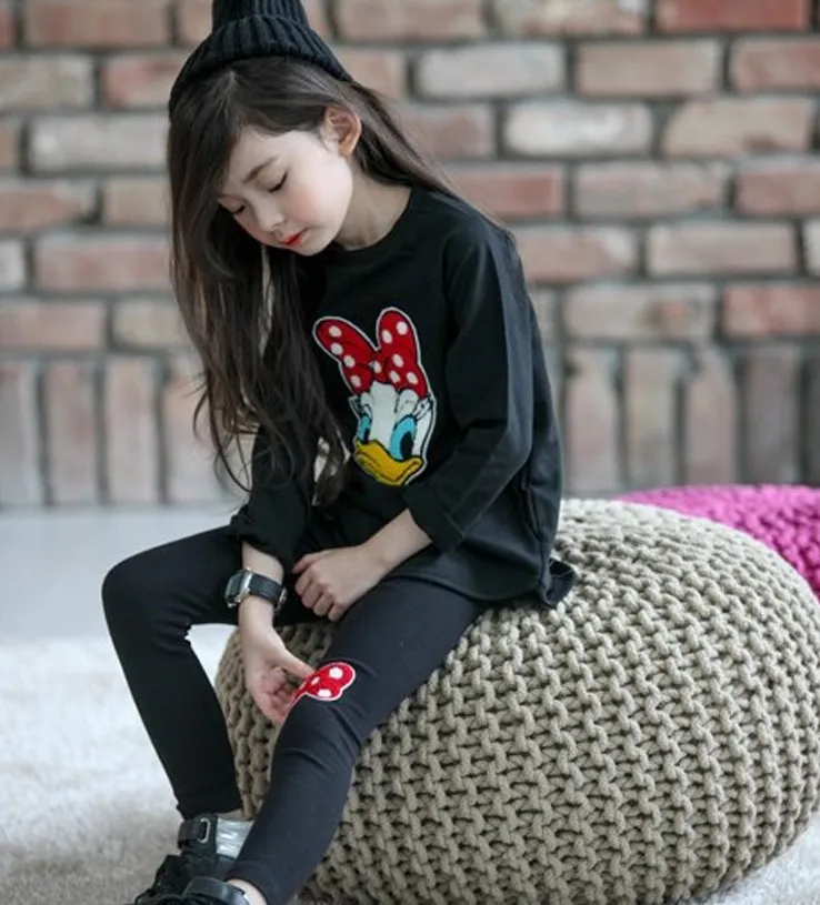 Детский спортивный костюм с принтом Дональд Дак на возраст 2 7 лет|girls clothes|girl clothes