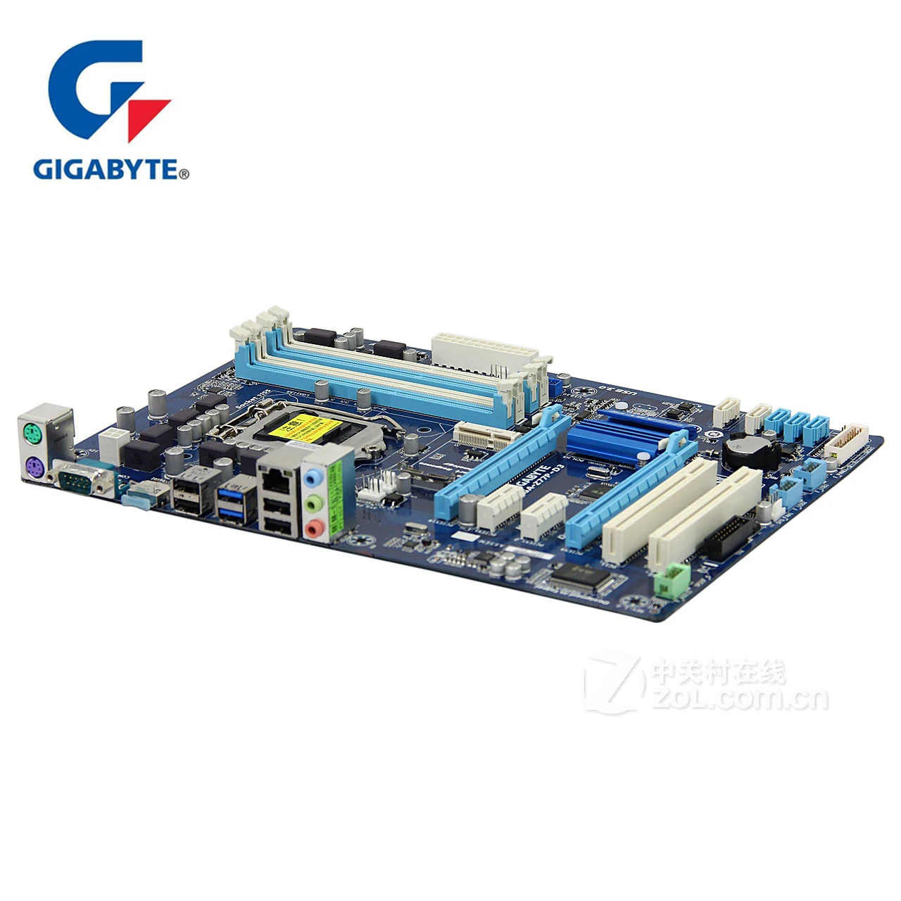 Материнская плата Gigabyte LGA 1155 DDR3 USB3.0 32G для Intel Z77 Z77P D3 настольная материнская SATA3