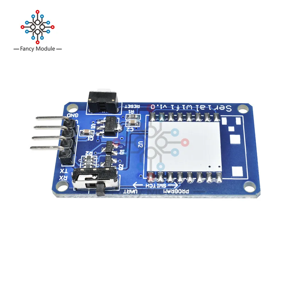 1 шт. Новый ESP8266 ESP 07 ESP07 серийный WIFI беспроводной адаптер плата V1.0 для Arduino