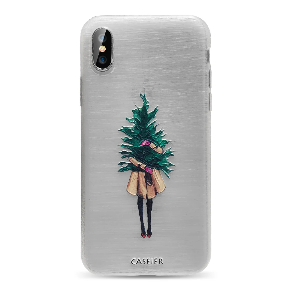 Girl and Tree Чехол IER, чехол для телефона huawei P20 Lite P9 Honor 10 9, новогодний чехол для huawei P9 P20 Lite, чехол, аксессуары - Цвет: Girl and Tree