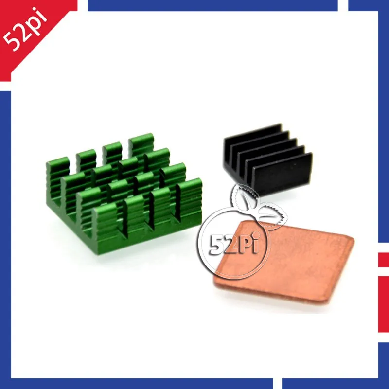 1 Набор из 3 алюминиевых и медных радиаторов для Raspberry Pi 3/2 Model B/NESPi Retroflag|set of|set 2set |