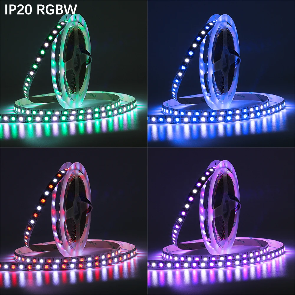 5 м DC12V Светодиодная лента 5050 SMD RGB, RGBW, RGBWW 96 Светодиодный/M белый, теплый белый 120 светодиодный/m 5050 светодиодный гибкий светильник IP20/IP65