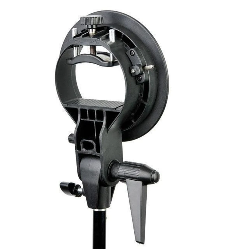 S-образный кронштейн Bowens S Mount Holder Fit T+ L speed кольцевой софтбокс speed lite