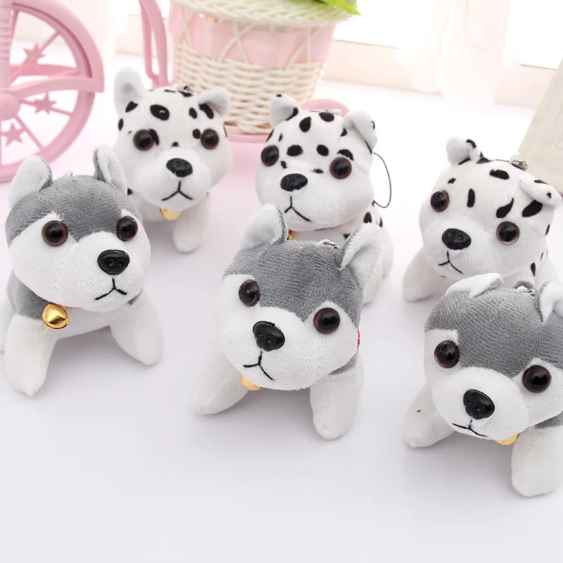Симпатичная Удобная плюшевая игрушка хаски куклы собаки 12 см для детей детская