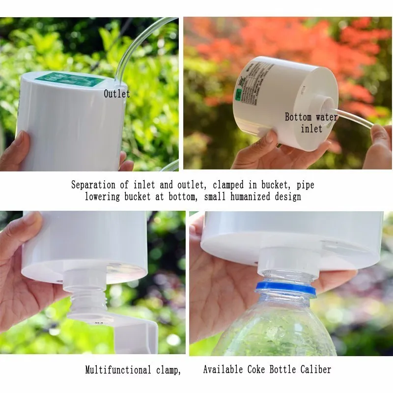 Intelligent Garden Succulents Rechargeable Automatic Watering Device Potted Plant Drip Irrigation Timer System Watering Kits