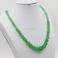 6 14mm accessory semi finished stones chalcedony tower necklace chain aventurine crystal 18inch beads jewelry gifts accessories