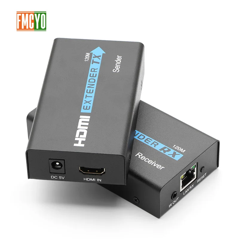 Hdmi удлинитель Протокола по IP/TCP UTP/STP CAT5e/6 Rj45 LAN Поддержка сети 1080p 120m расширение как