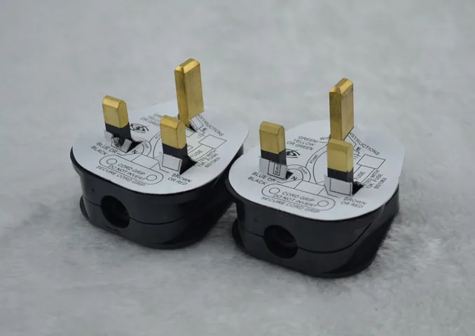 50 шт. Hi End Audio UK вилка питания Разъем для кабеля HIFI питания|power plug uk|power pluguk power |