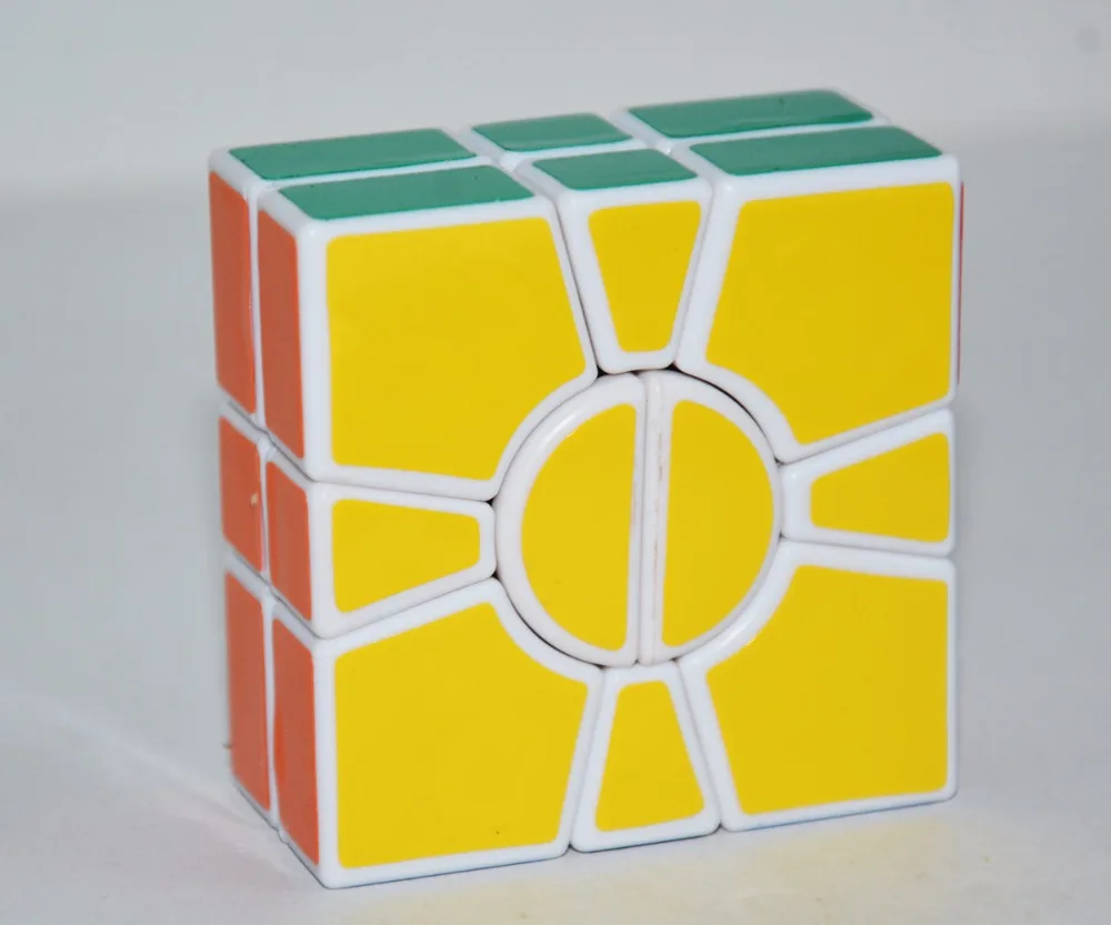 Высококачественный новый бренд QJ 2x2x2 2 слойный кв. 1 скоростной магический куб