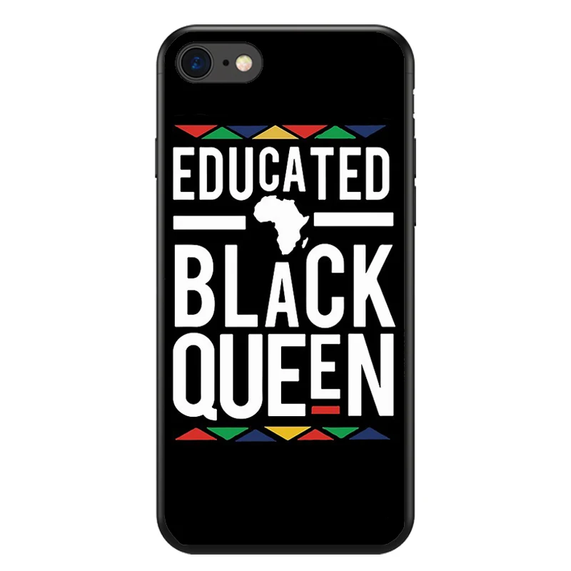 Мягкий силиконовый чехол для телефона iPhone XS MAX XR 8 8Plus 7 6 6S Plus 5 5S SE 2bunz Melanin Poppin Aba