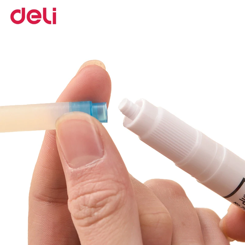 Deli 2018 оптовая продажа набор клеевых карандашей в форме ручки с запасным клеем для