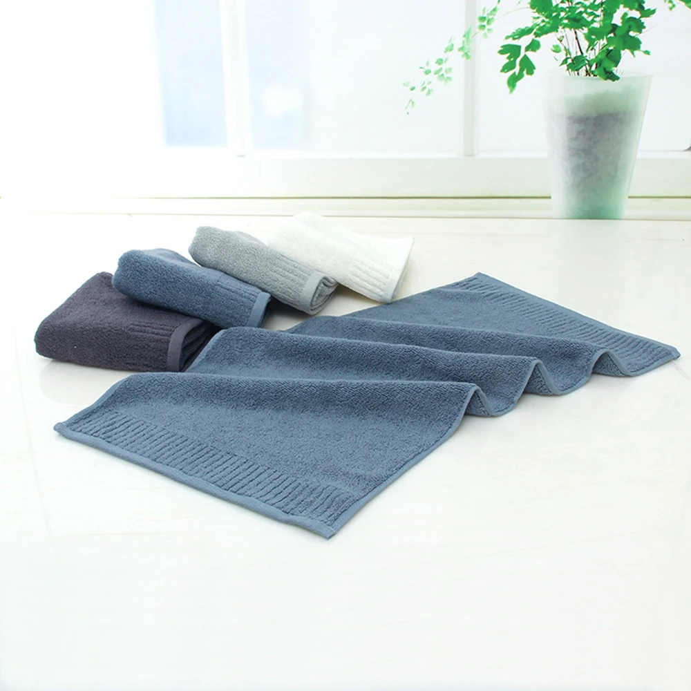 70*35cm Square Solid Color Bamboo Fiber Soft Face Towel Cotton Hair Hand Bathroom Bath Towels Adult Men Women Baby Handkerchief | Дом и сад