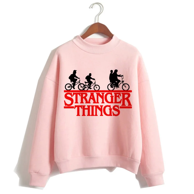 Женская толстовка с капюшоном stranger things Харадзюку забавные мультфильмы Eleven Friends в