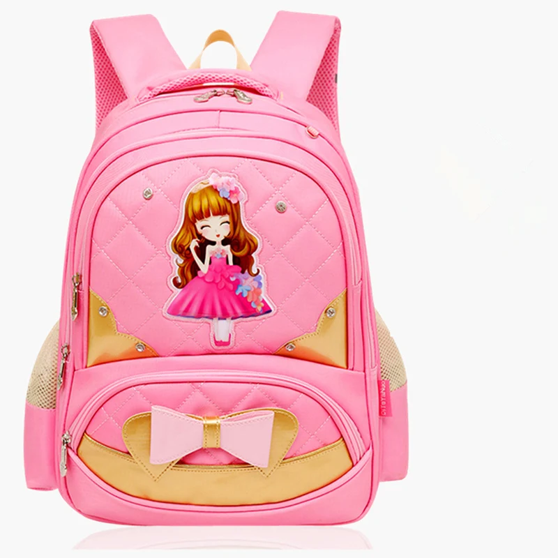 2018 New Yk-leik Korean Printing Children School Bags For Girls Suitable Grades 1-6. Child Orthopedic Breathable Backpacks |
