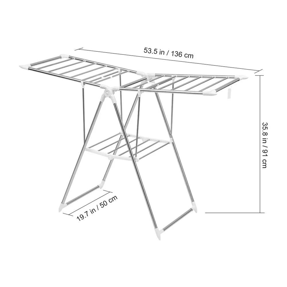 Finether Экономия пространства вешалка для одежды Прачечная Организация
