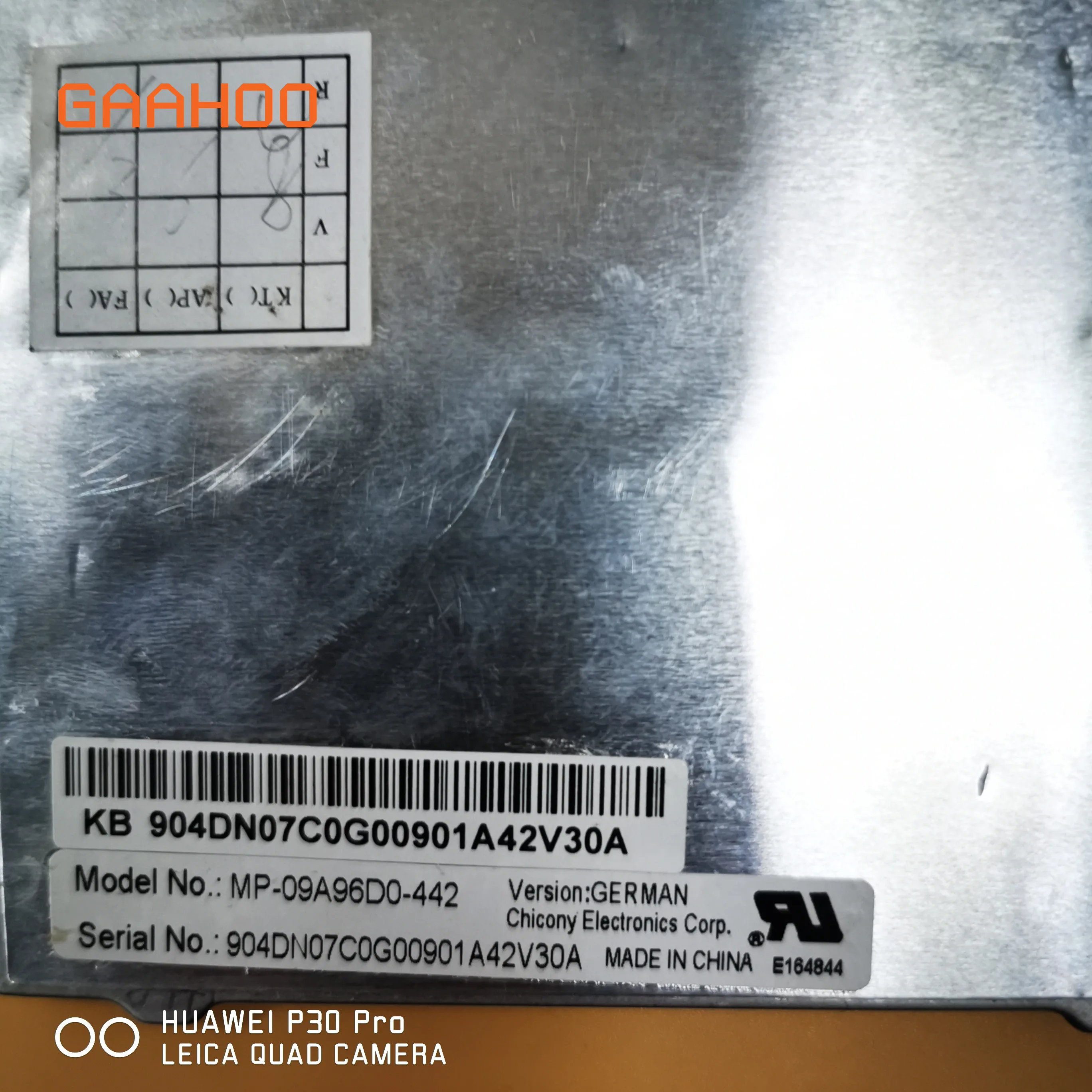 Немецкая клавиатура для ноутбука GE GR ДЛЯ MEDION AKOYA P6610 P6620 E6212 цвет черный|Клавиатуры