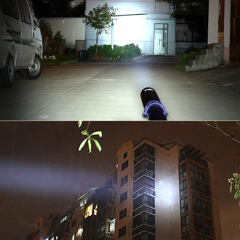 Новый бейсбольный бит LED-фонарик палка оружие 450 люмен сверхяркий батон XML-T6 лампа жемчуг факел для чрезвычайных ситуаций и самообороны.