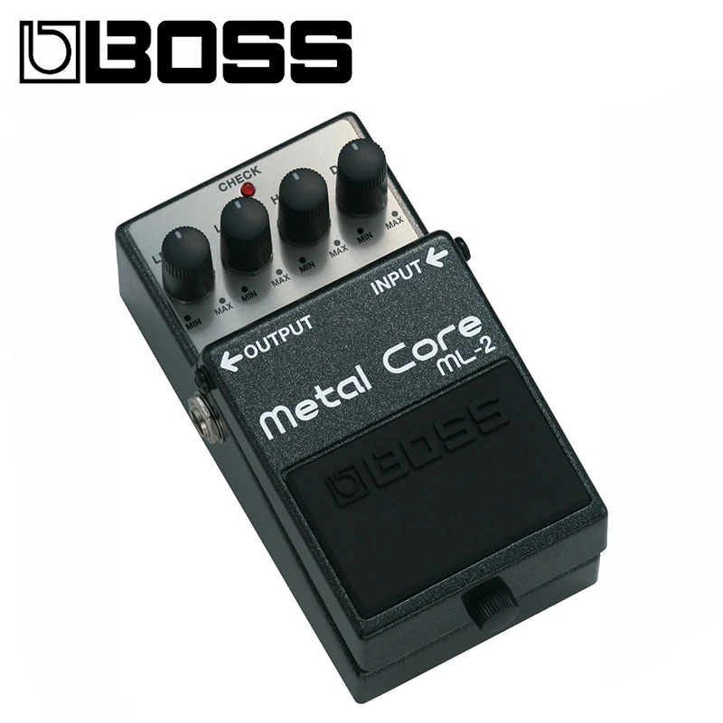 Boss ML-2 металлическая педаль для искажений с низкими и высокими настройками