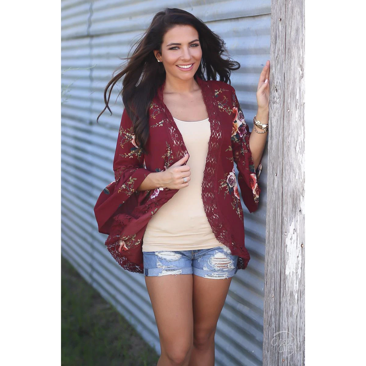 Кружевная шифоновая блузка с цветочным принтом женская рубашка открытым стежком