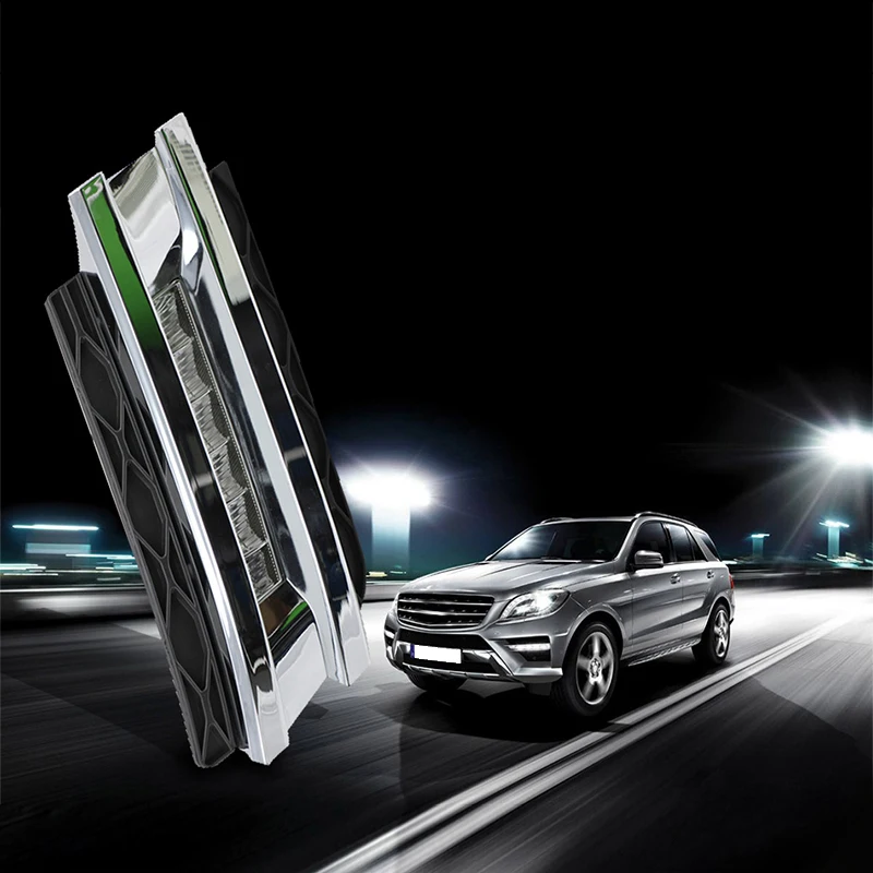 ROADO автомобильный Drl Светодиодный дневной светильник для Meredes Benz W164 GL320 GL350 GL420 GL450