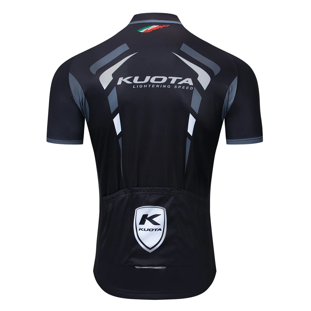 Мужская велосипедная форма KUOTA 2019 Pro зеленая летняя быстросохнущая одежда