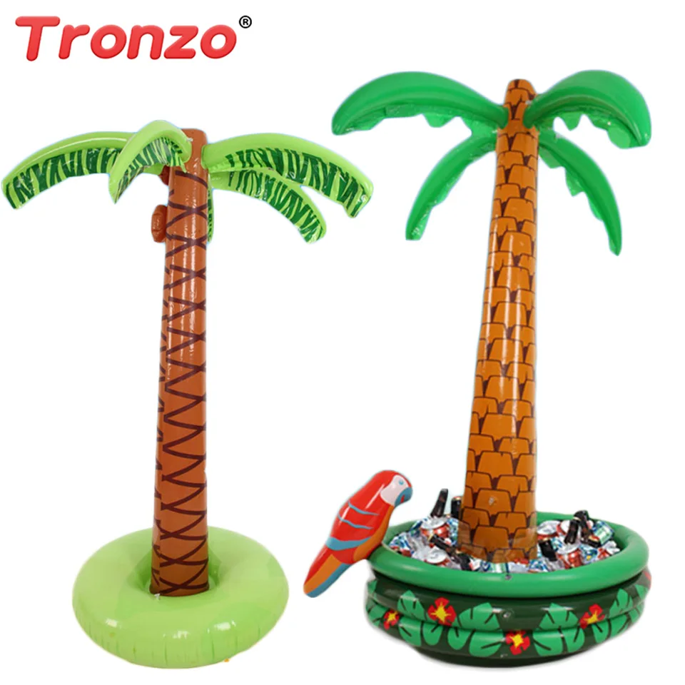 Tronzo надувные игрушки 1 8 м надувная Кокосовая пальма игрушка мягкий пластик декор