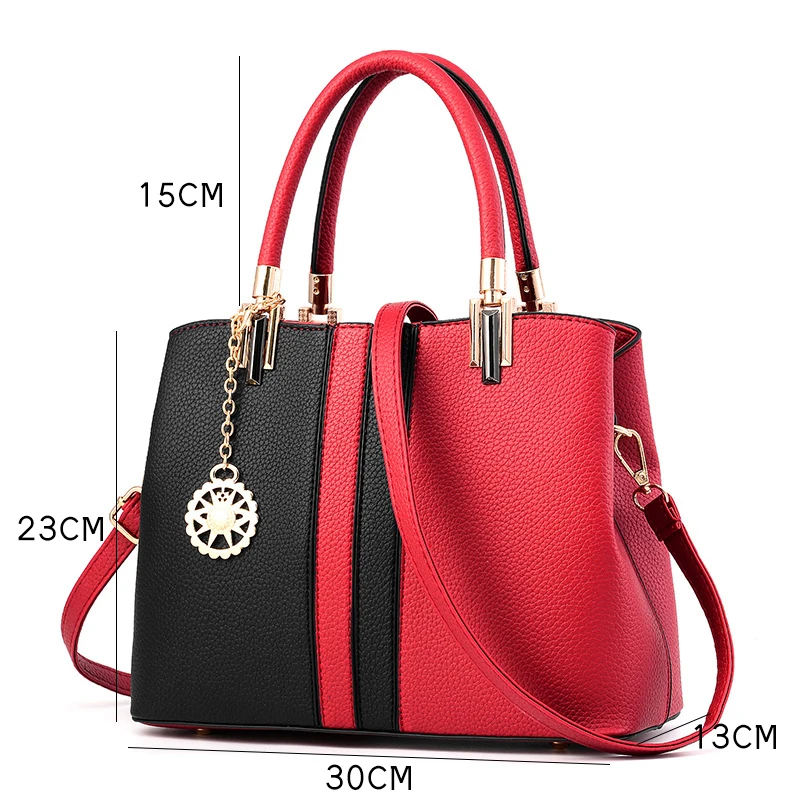 Youda новая женская сумка модная цветная с отделкой женские сумки большой емкости