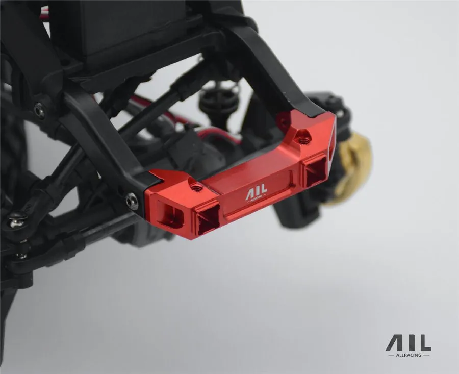 ALLRC 6061 CNC Aluminum alloy Optional upgrade Front anti - collision mount for traxxas trx-4 crawler rc car parts | Игрушки и хобби