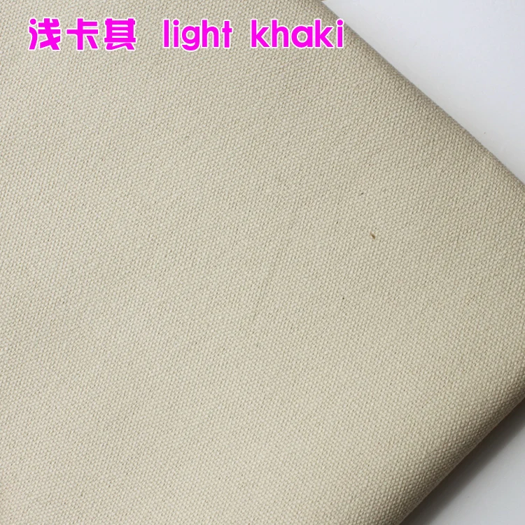 

Плотный холст светильник лый хаки хлопок утки ткань хлопок ткань холст ткань 60 дюймов шириной продается во дворе Бесплатная доставка!