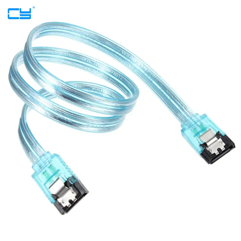 5 шт./лот Супер Скоростной SATA 3 0 III SATA3 6 ГБ/сек. кабель жесткого диска синий прочный