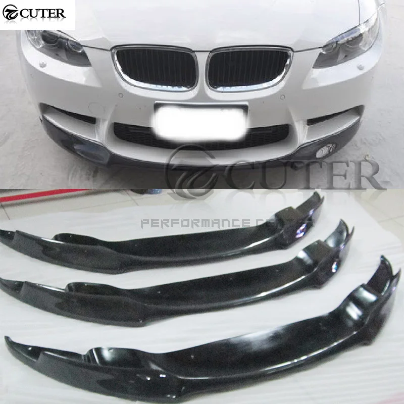 E92 M3 спойлер для переднего бампера из углеродного волокна BMW комплект кузова