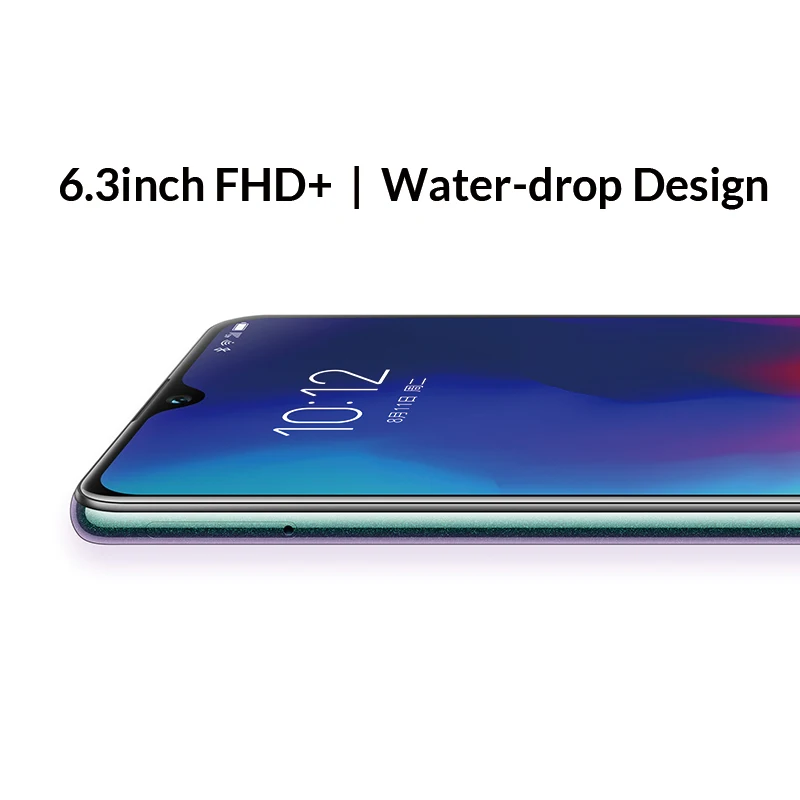 Lenovo Z6 Lite с глобальной прошивкой, 4 ГБ, 64 ГБ, восьмиядерный смартфон Snapdragon 710, экран 6,3 дюйма, тройная камера, Android 9,0, быстрая зарядка