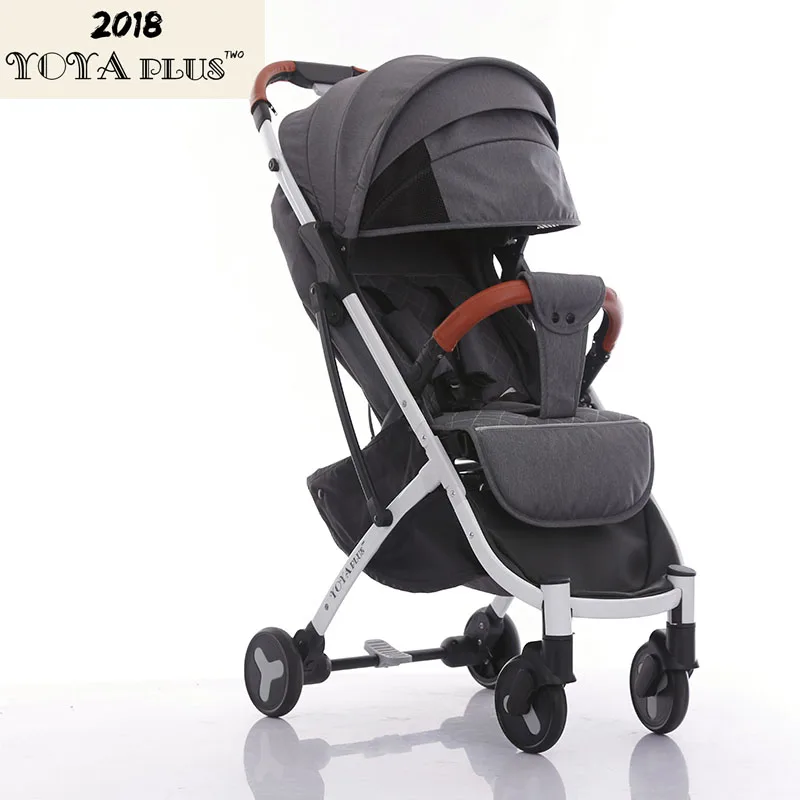 YOYA PLUS2018 детская коляска ультра легкая складная может сидеть высокий пейзаж
